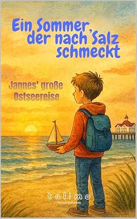 Cover des Buches Ein Sommer, der nach Salz schmeckt: Jannes große Ostsee-Reise