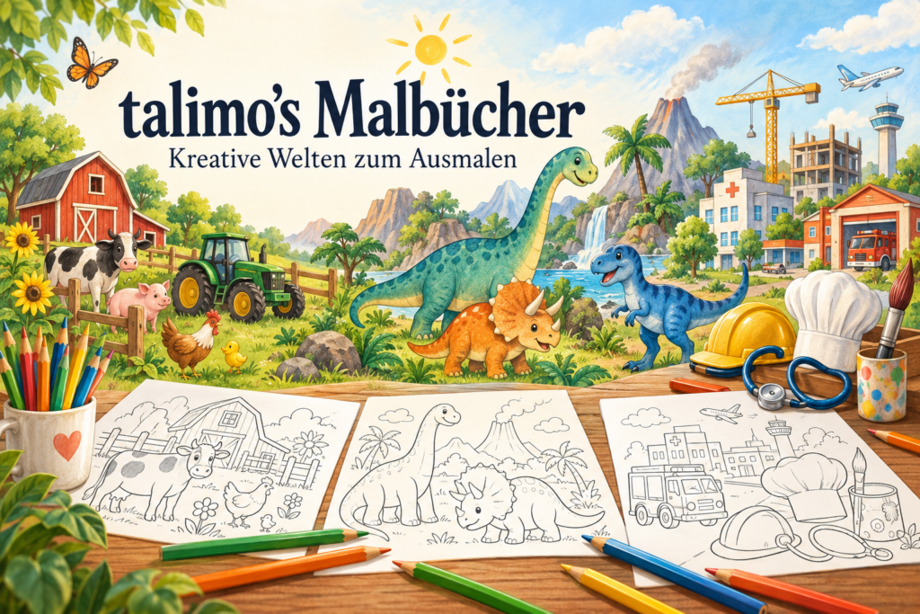 talimo’s Malbücher
